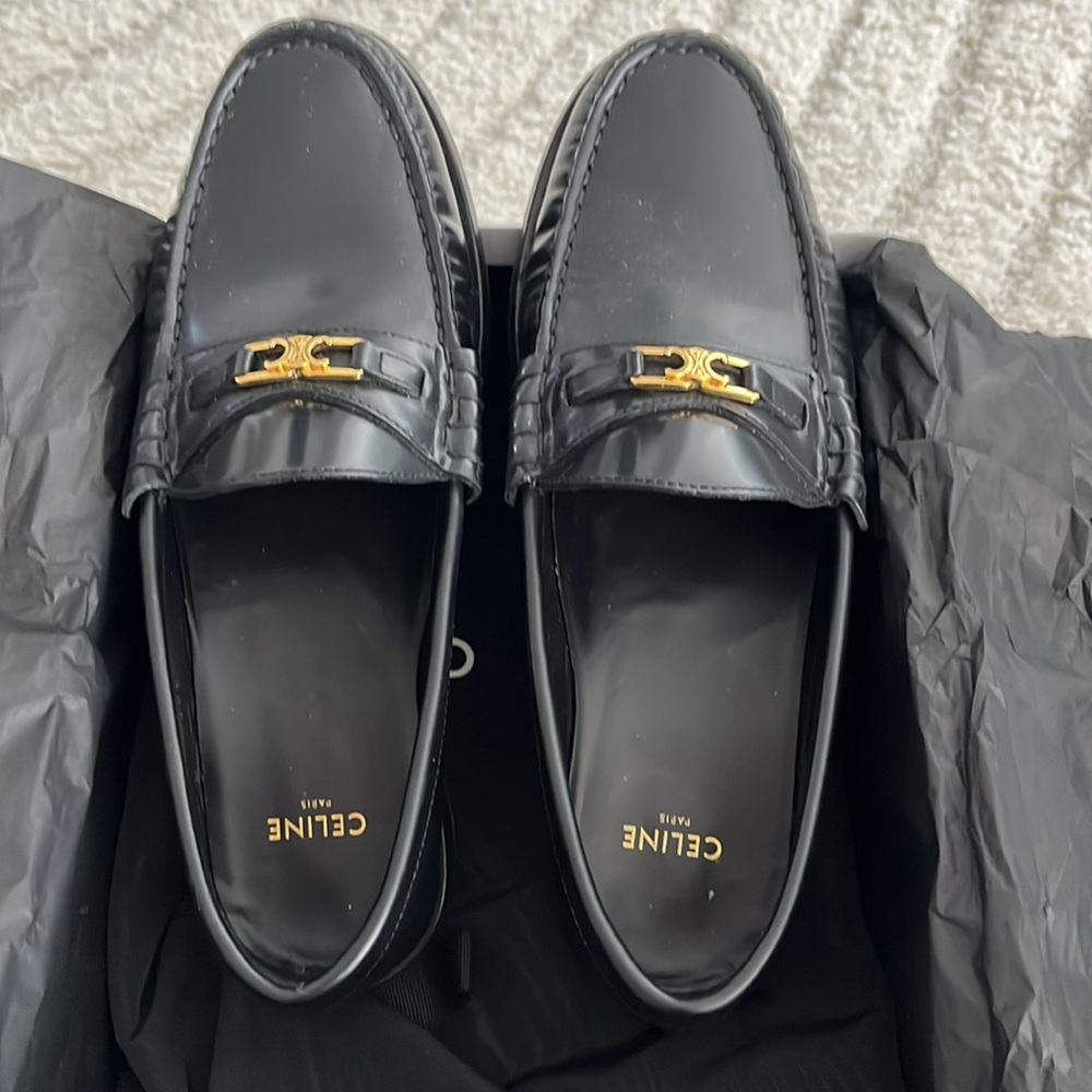 Celine loafer size 37